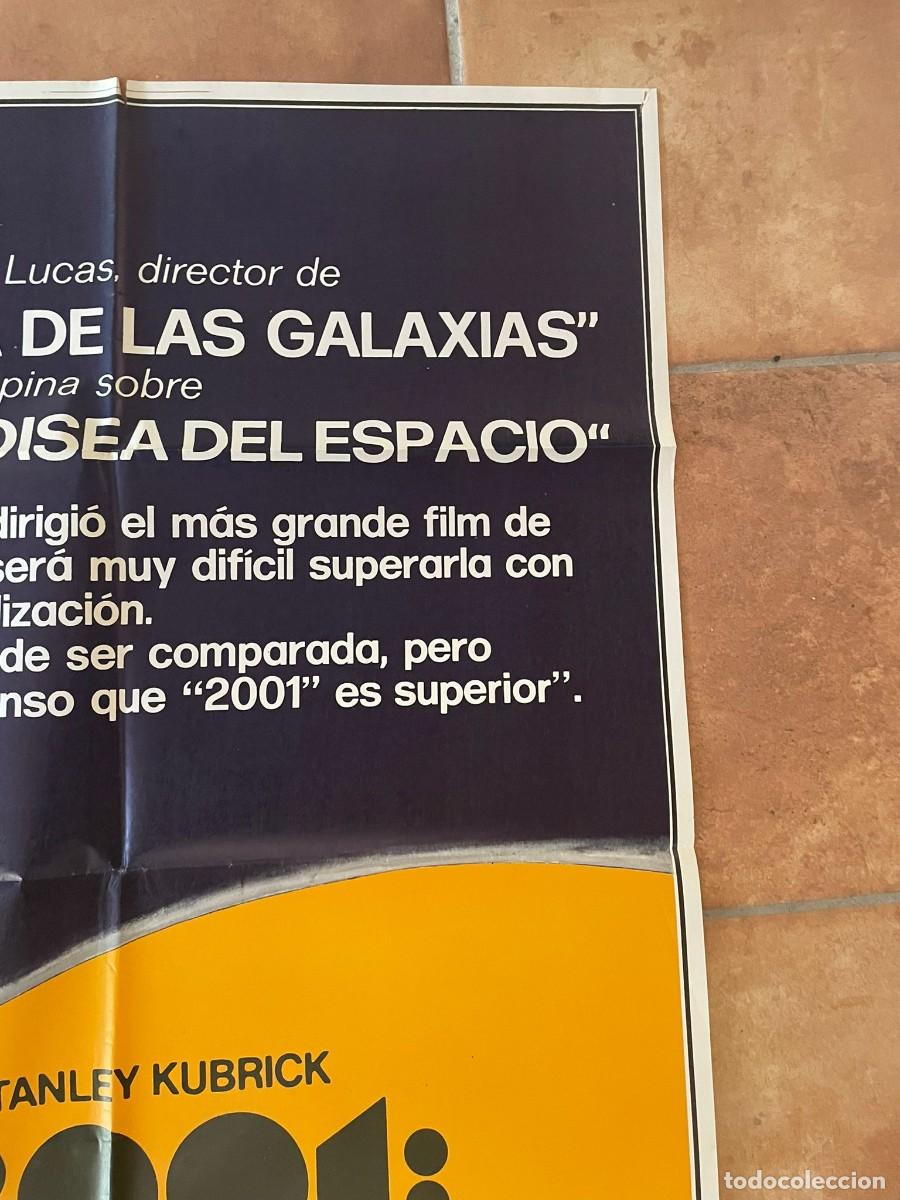 Cine: 2001 ODISEA DEL ESPACIO POSTER ORIGINAL 70 X 100 - Foto 3