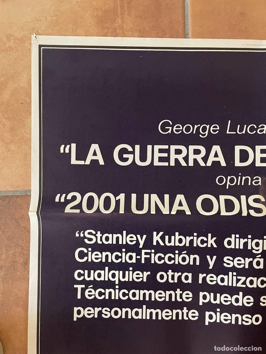 Cine: 2001 ODISEA DEL ESPACIO POSTER ORIGINAL 70 X 100 - Foto 5