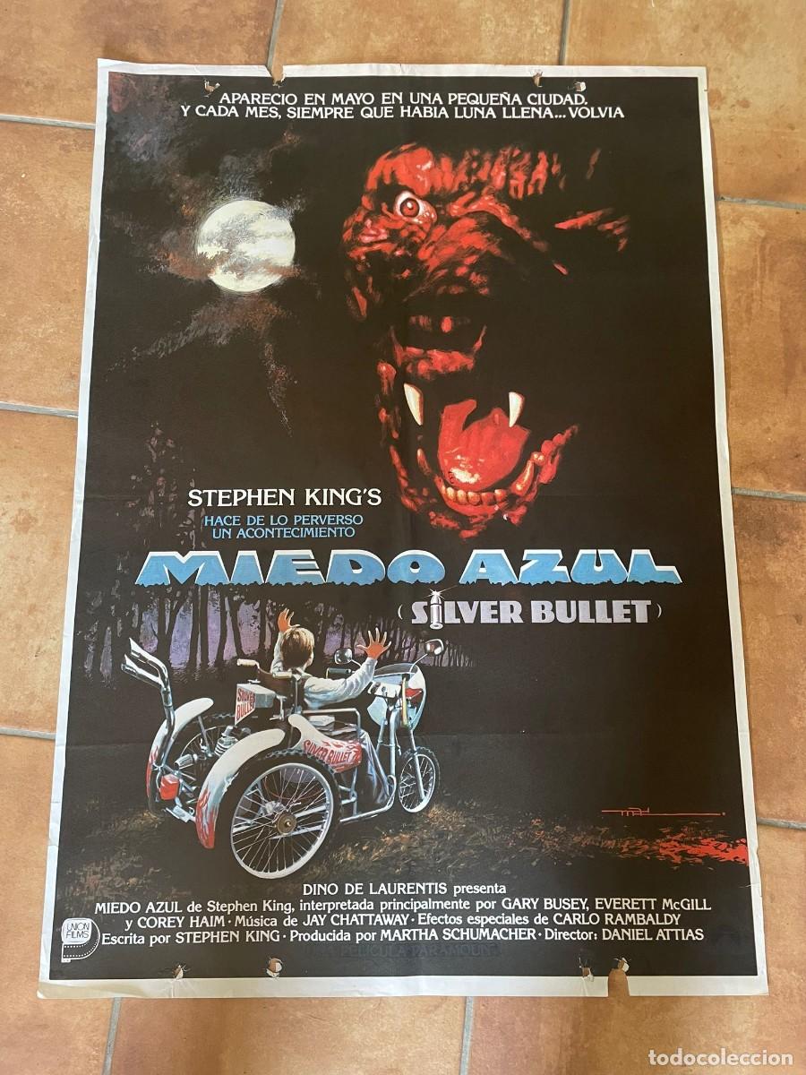 miedo azul poster original 70 x 100 - Compra venta en todocoleccion