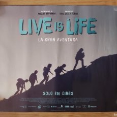 Cine: LIFE IS LIFE - APROX 50X70 MINICARTEL ORIGINAL CINE (M4)