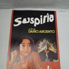 Cine: AFICHE ORIGINAL DE LA PELÍCULA DE 1977: SUSPIRIA (DARIO ARGENTO)