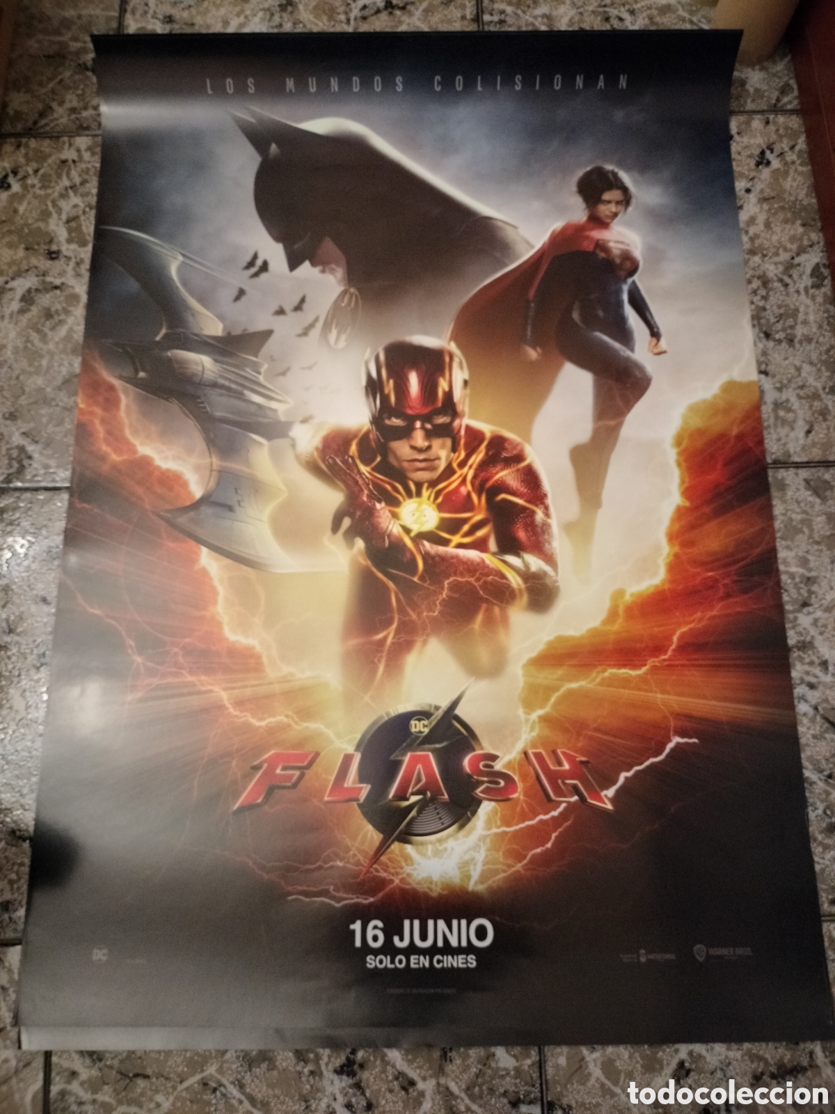 Cine: Poster Original Flash 100x70 - Foto 1