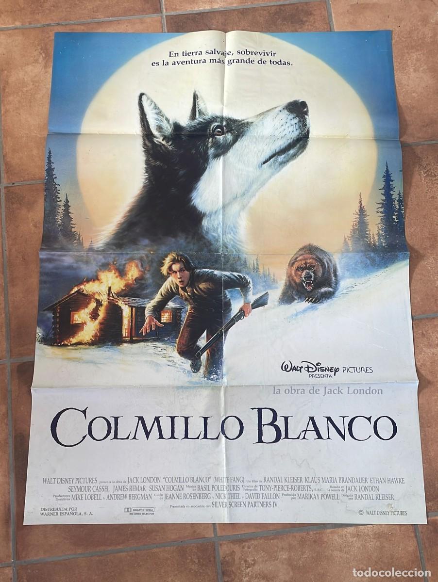Cine: COLMILLO BLANCO POSTER ORIGINAL 70 X 100 - Foto 1