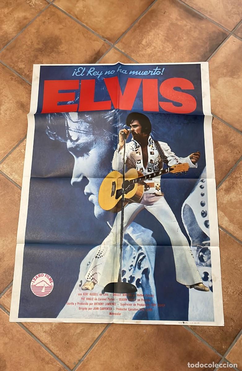Cine: ELVIS POSTER CARTEL ORIGINAL KURT RUSSELL JOHN CARPENTER 1979 ELVIS PRESLEY