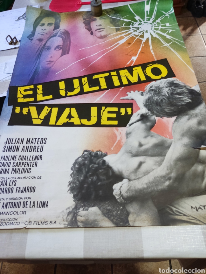 Cin&eacute;ma: Cartel de cine El &uacute;ltimo viaje