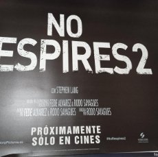 Cine: NO RESPIRES 2 - STEPHEN LANG - CARTEL ORIGINAL SONY 2021 EN VINILO DE GRAN TAMAÑO
