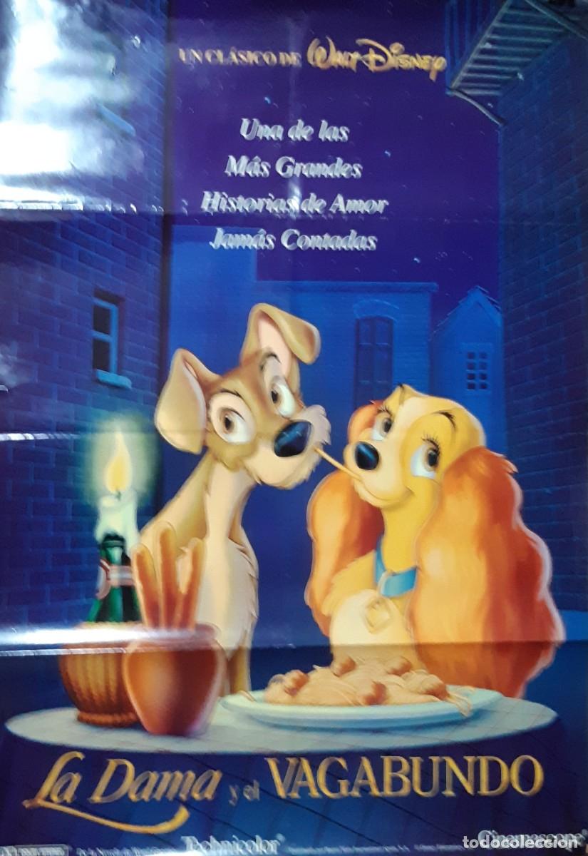 Cin&eacute;ma: POSTER CARTELERA LA DAMA Y EL VAGABUNDO.