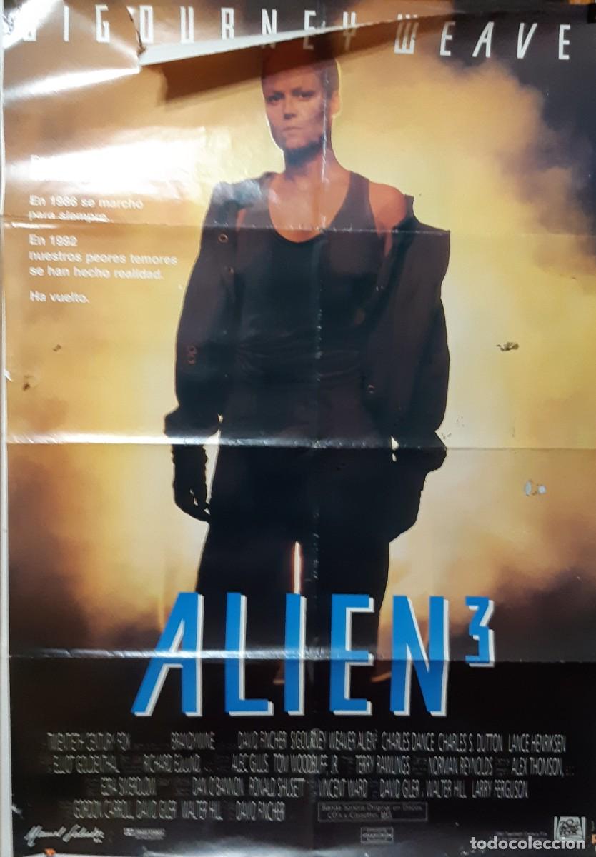 Cine: POSTER CARTELERA ALIEN 3. - Foto 1
