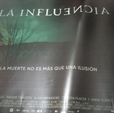 Cine: LA INFLUENCIA - MANUELA VELLÉS - CARTEL ORIGINAL DISNEY 2019 VINILO DE GRAN TAMAÑO - TERROR