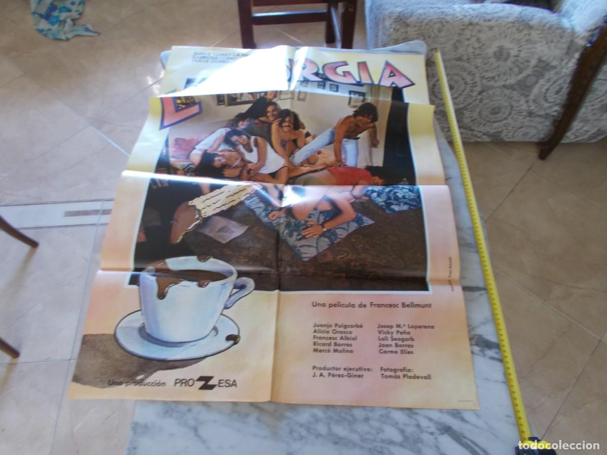 poster gran tamaño años 70 80 la orgia - Compra venta en todocoleccion