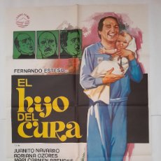 Cine: ANTIGUO CARTEL CINE EL HIJO DEL CURA FERNANDO ESTESO RV C-981