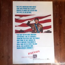 Cine: ”PATTON” FRANKLIN J. SCHAFFNER, GEORGE C. SCOTT ORIGINAL ESTRENO USA 1970 MUY BUEN ESTADO!!