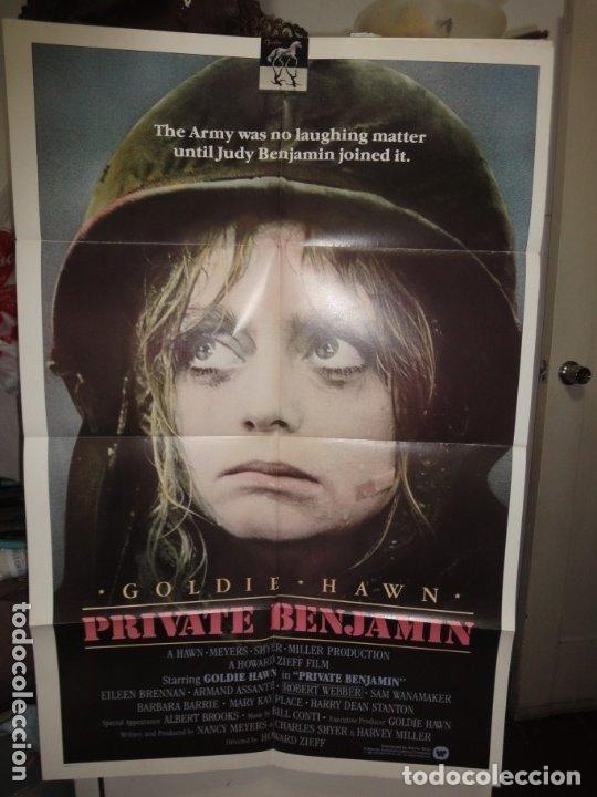 Cinema: Original Poster Private Benjamin Goldie Hawn Eileen Brennan Armand Assante 1980