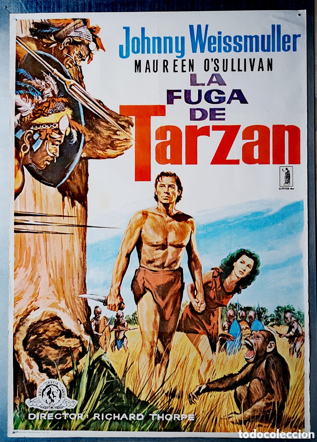 Cinema: LA FUGA DE TARZAN - 1979 - 70 X 100 (14)