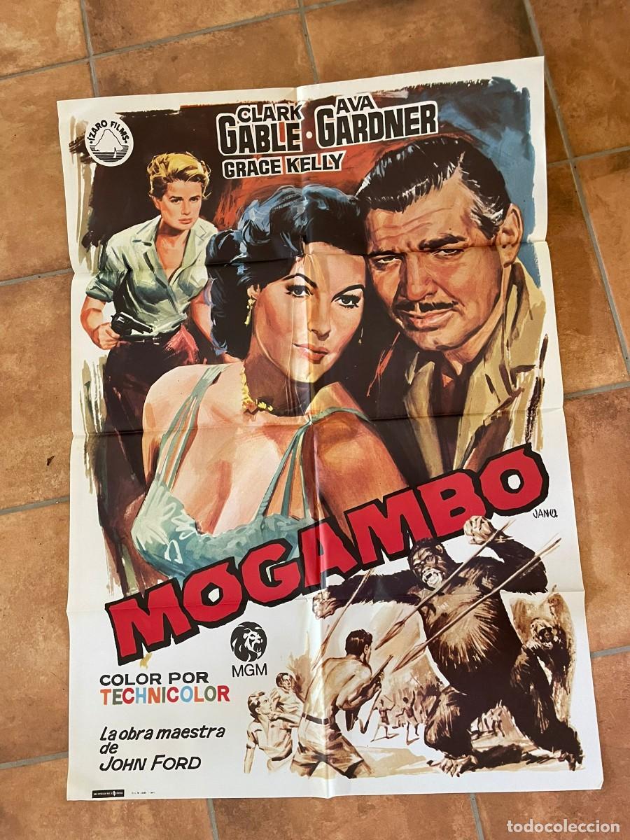 Cine: MOGAMBO 1981 POSTER ORIGINAL - Foto 1
