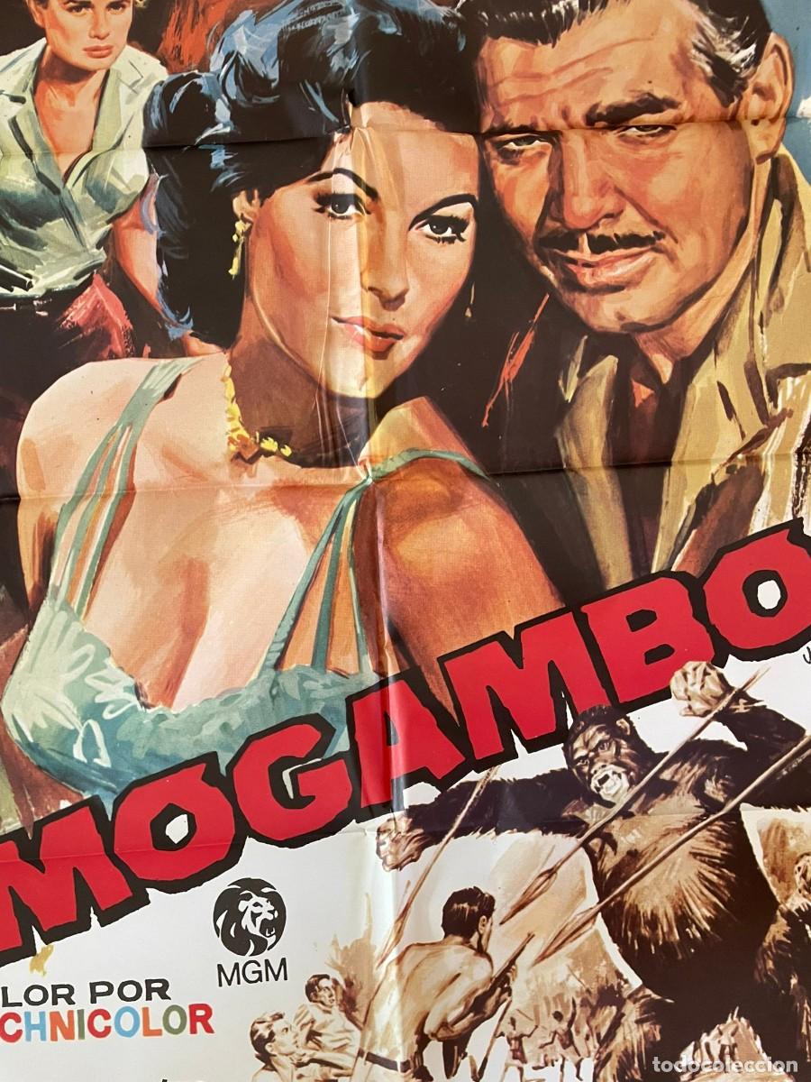 Cine: MOGAMBO 1981 POSTER ORIGINAL - Foto 2