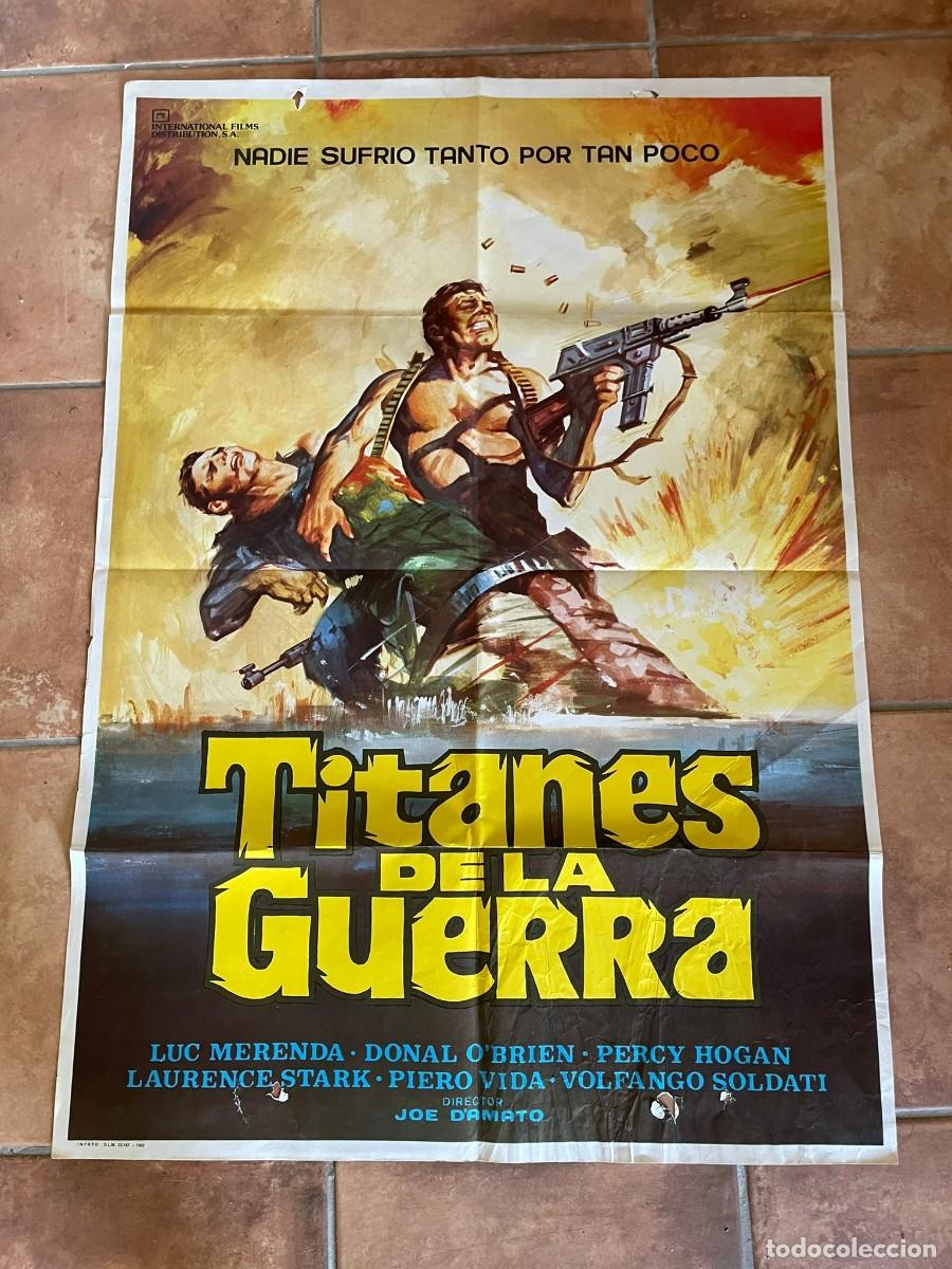 Cine: TITANES DE LA GUERRA POSTER ORIGINAL - Foto 1