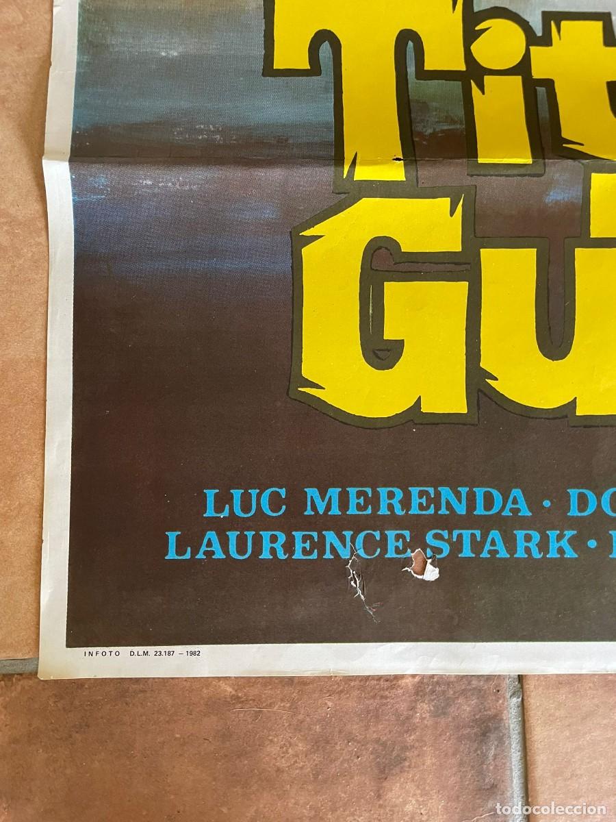 Cine: TITANES DE LA GUERRA POSTER ORIGINAL - Foto 3