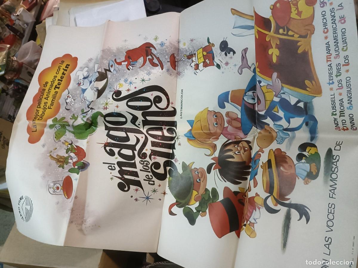 Cinema: Cartel cine EL MAGO DE LOS SUE&Ntilde;OS FAMILIA TELERIN ANIMACION POSTER ORIGINAL 70X100 ESPA&Ntilde;OL