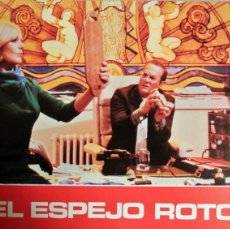 Cine: CARTEL ORIGINAL DE CINE PELICULA: EL ESPEJO ROTO CON ELIZABETH TAYLOR AÑO 1980