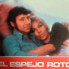 Cine: CARTEL ORIGINAL DE CINE PELICULA: EL ESPEJO ROTO CON ELIZABETH TAYLOR AÑO 1980