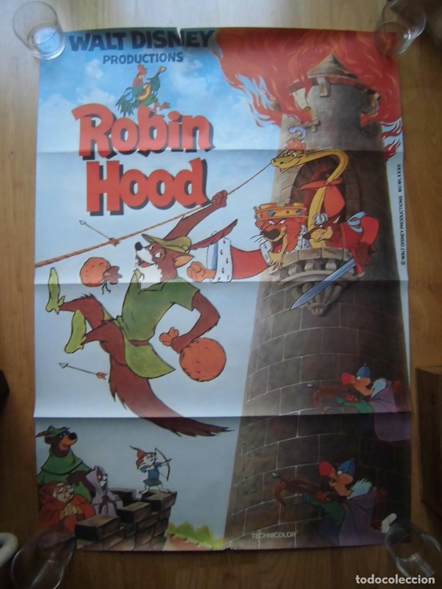Cine: CARTEL ROBIN HOOD WALT DISNEY A&Ntilde;OS 80