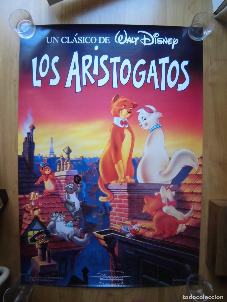 Cin&eacute;ma: CARTEL LOS ARISTOGATOS WALT DISNEY A&Ntilde;OS 90