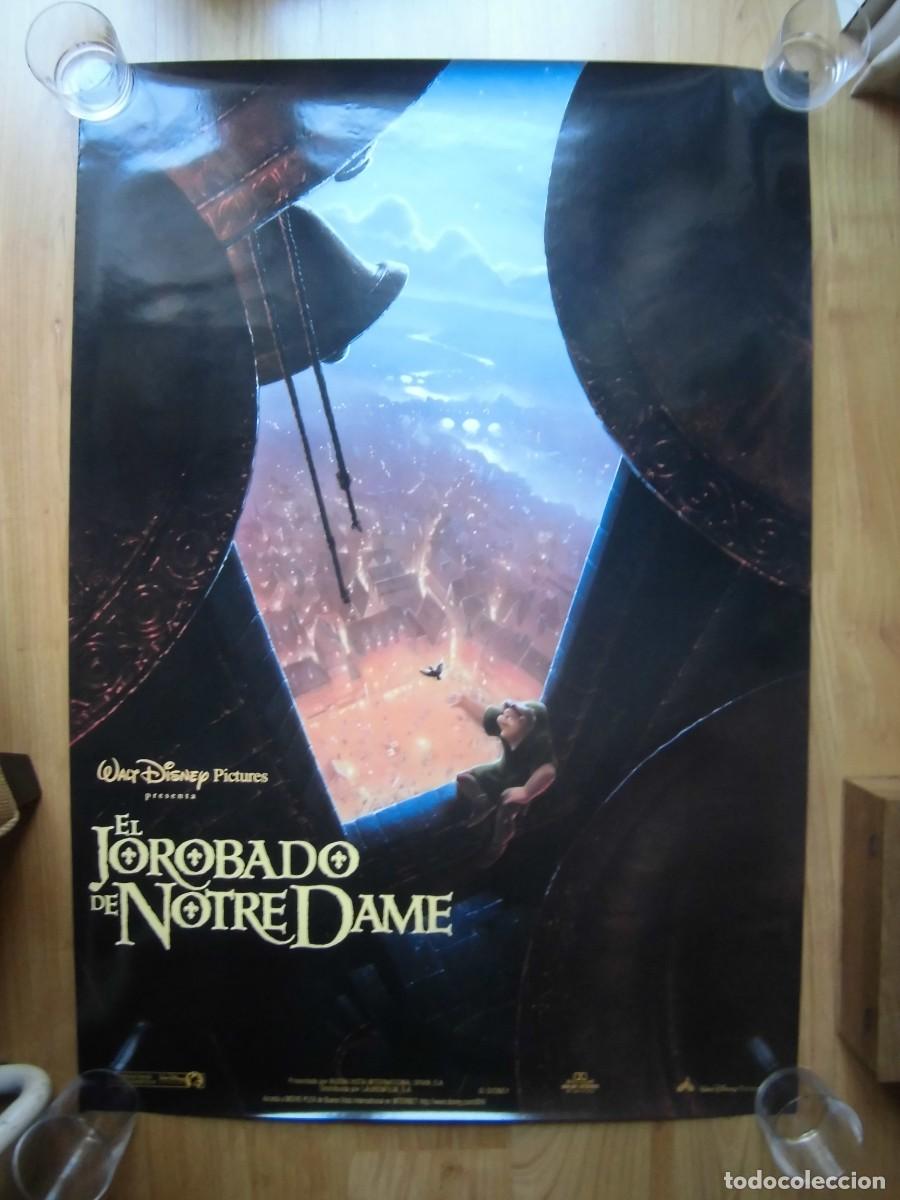 Cin&eacute;ma: CARTEL EL JOROBADO DE NOTRE DAME WALT DISNEY A&Ntilde;OS 90