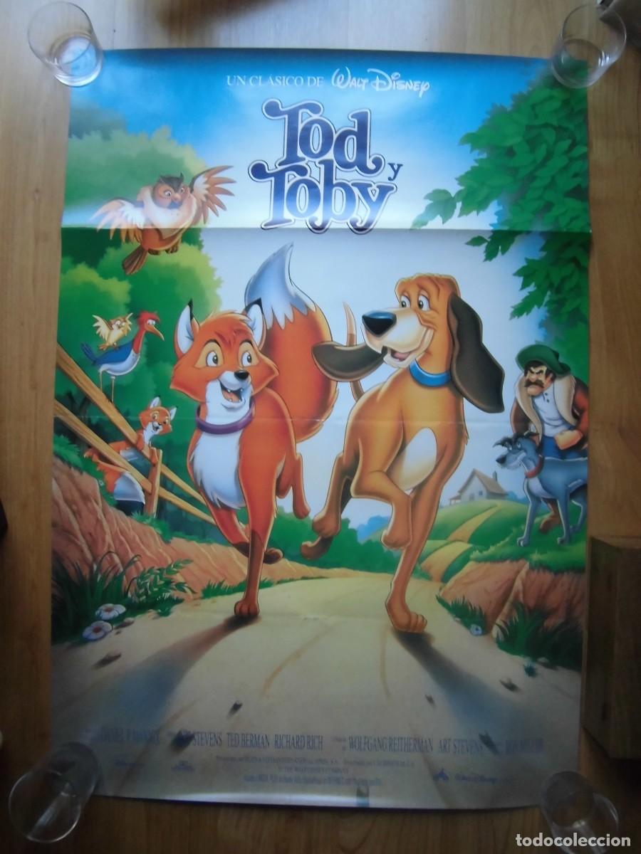 Cin&eacute;ma: CARTEL TOD Y TOBY WALT DISNEY A&Ntilde;OS 90