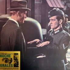 Cine: CARTEL ORIGINAL CINE PELICULA LA NOCHE DE LOS GENERALES CON PETER O'TOOLE Y OMAR SHARIF 1967