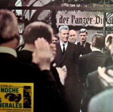 Cine: CARTEL ORIGINAL CINE PELICULA LA NOCHE DE LOS GENERALES CON PETER O'TOOLE Y OMAR SHARIF 1967