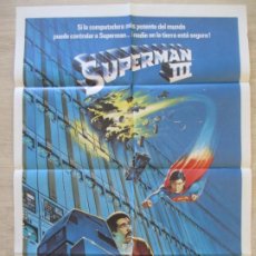 Cine: CARTEL CINE, SUPERMAN III, CHRISTOPHER REEVE, 1983, C777