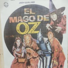 Cine: CARTEL CINE EL MAGO DE OZ JUDY GARLAND FRANK MORGAN JANO 1982