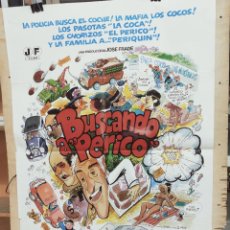 Cine: CARTEL POSTER DE CINE BUSCANDO A PERICO - LUIS ESCOBAR - AGUSTIN GONZALE 100 X 70