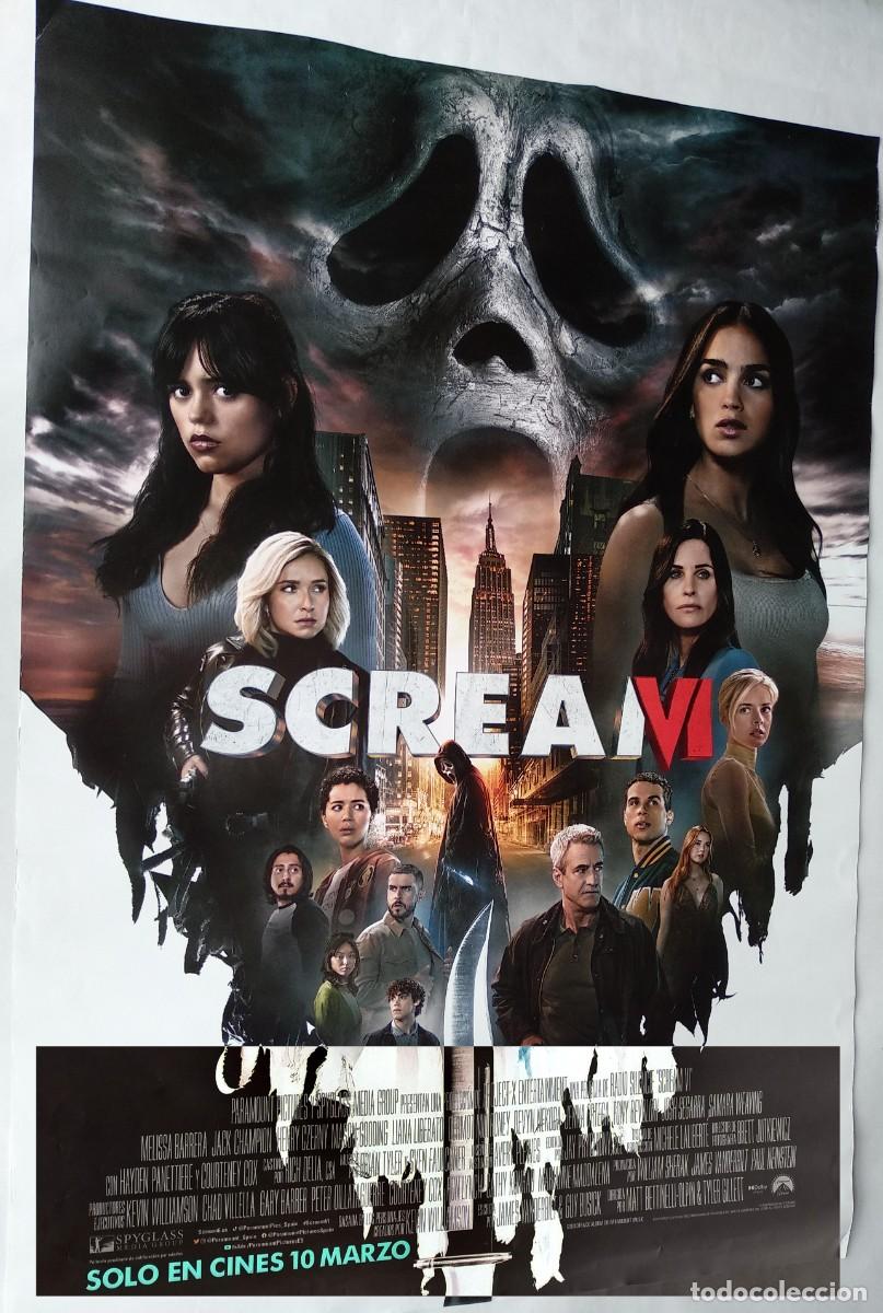Cine: SCREAM VI, con Melissa Barrera. POSTER. 70 X 100 cms. 2023.
