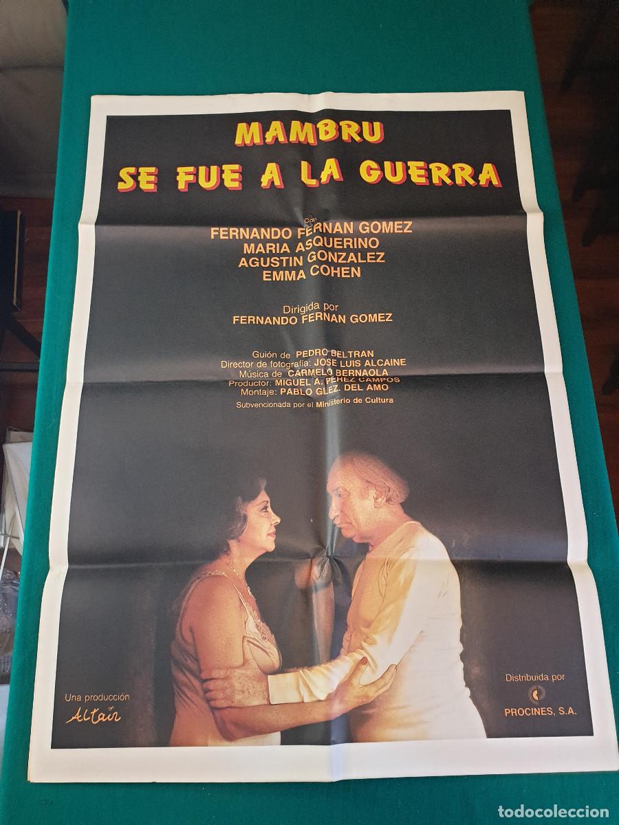 Cinema: MAMBRU SE FUE A LA GUERRA POSTER 70 X 100