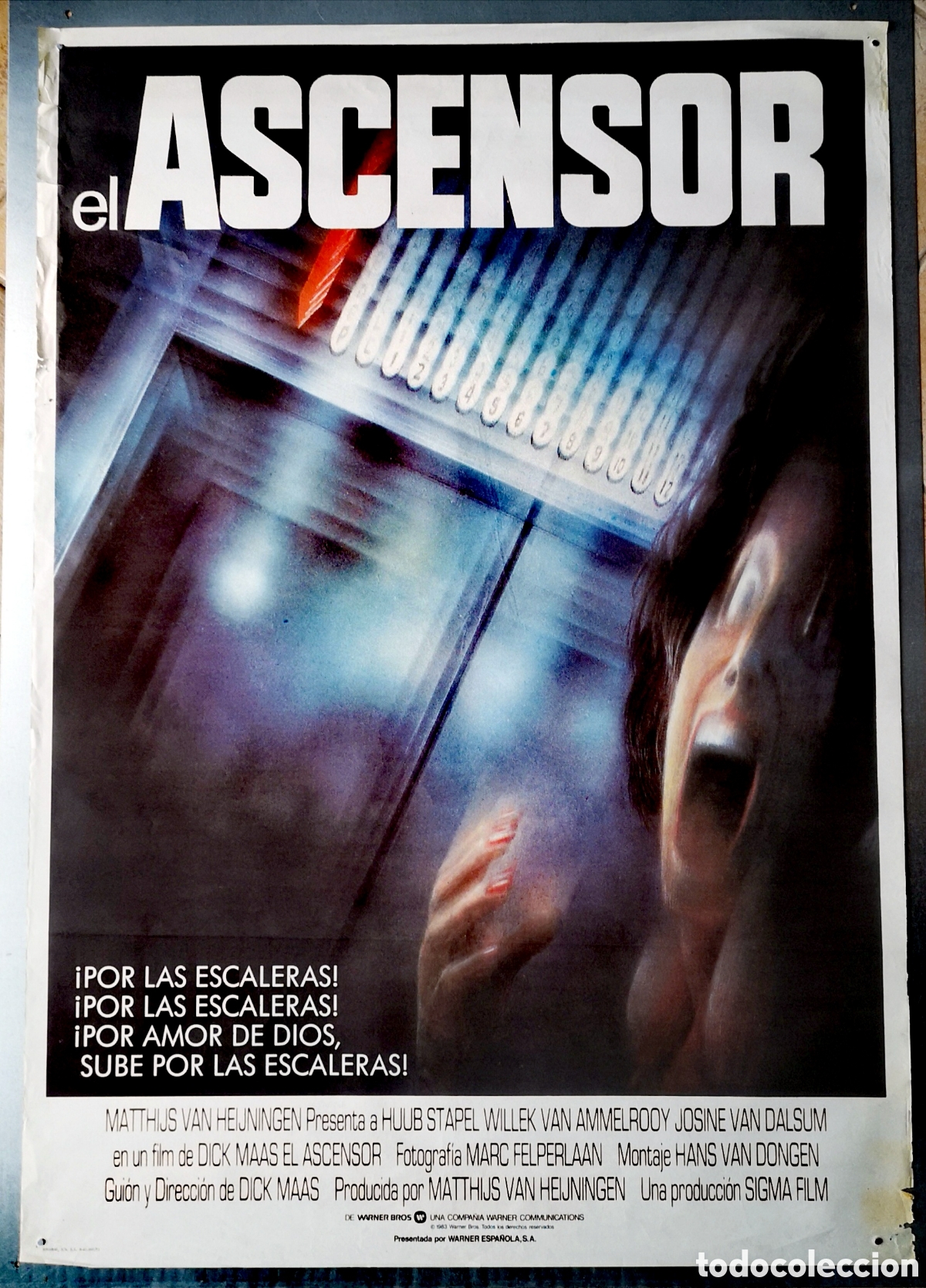 Cine: EL ASCENSOR - 1983 - 70 X 100 - (15) - Foto 1