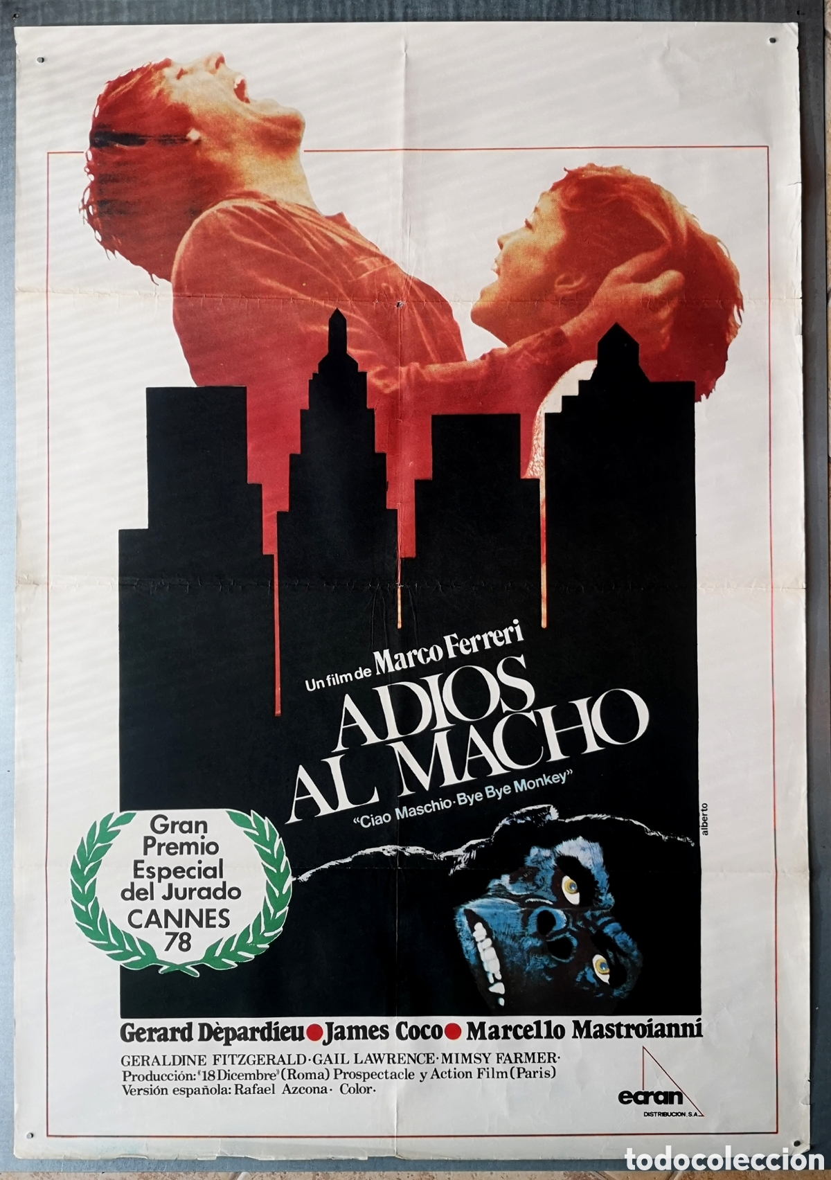 Cinema: ADIOS AL MACHO - 70 X 100 - (15)