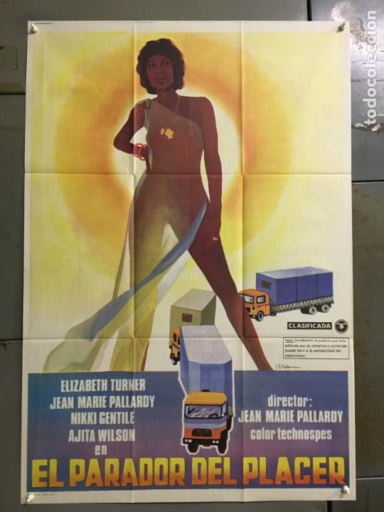 Kino: EJ22D EL PARADOR DEL PLACER AJITA WILSON BLACK CAST POSTER ORIGINAL 70X100 ESTRENO