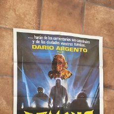 Cinema: DEMONS DARIO ARGENTO POSTER ORIGINAL ESTRENO 70 X 100
