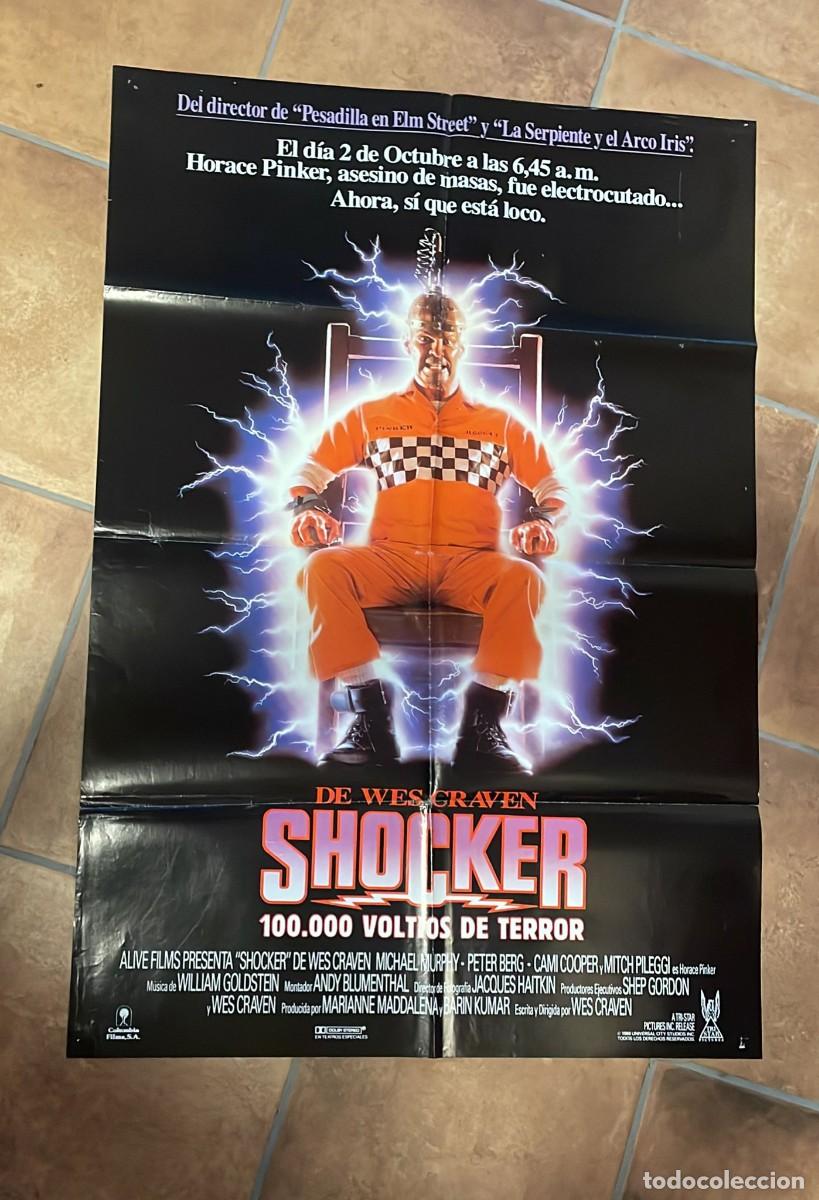 Cine: SHOCKER POSTER ORIGINAL 70X 100 - Foto 1