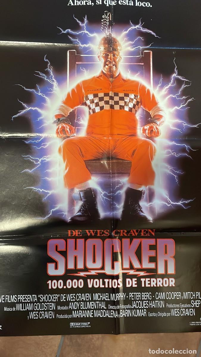 Cine: SHOCKER POSTER ORIGINAL 70X 100 - Foto 2