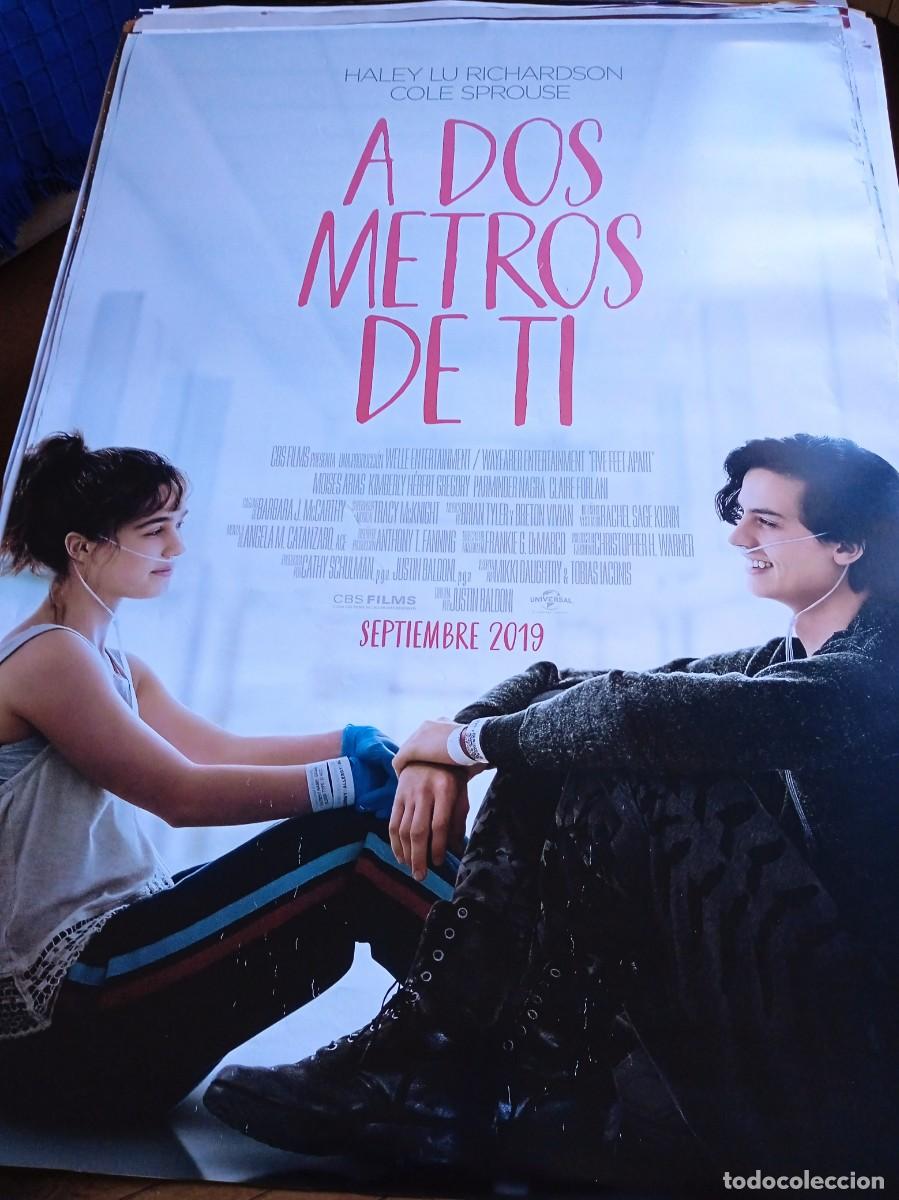 Cinema: A dos metros de ti - Haley Lu Richardson,Cole Sprouse,Moises Arias - Poster original Universal 2019
