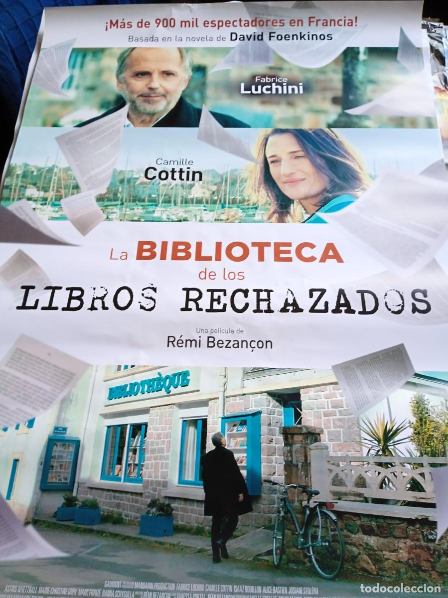 Cinema: La biblioteca de los libros rechazados - Fabrice Luchini,C. Cottin - Poster original Gaumont 2019