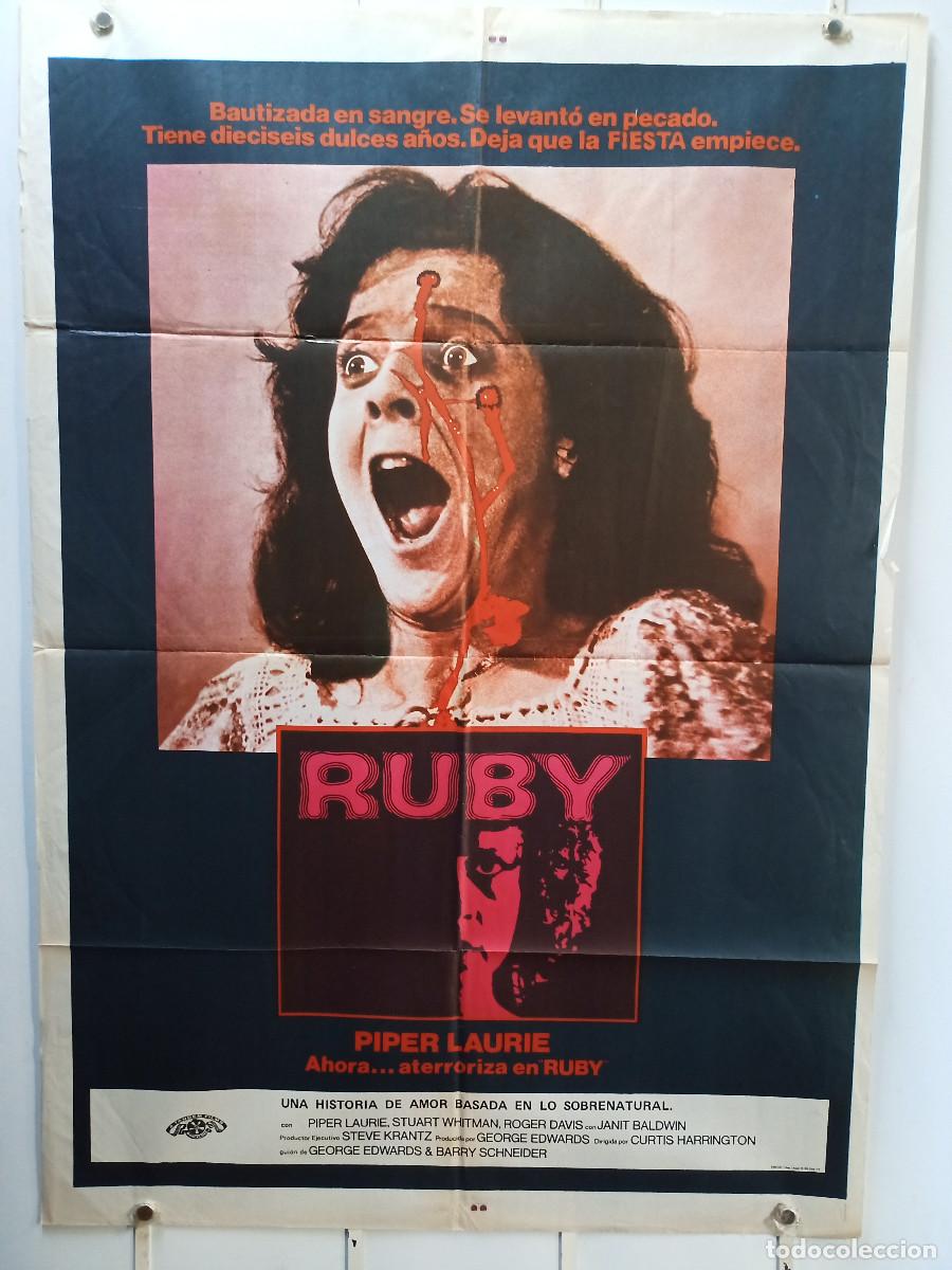 Cine: RUBY - PIPER LAURIE - STUART WHITMAN -ROGER DAVIS - Foto 1
