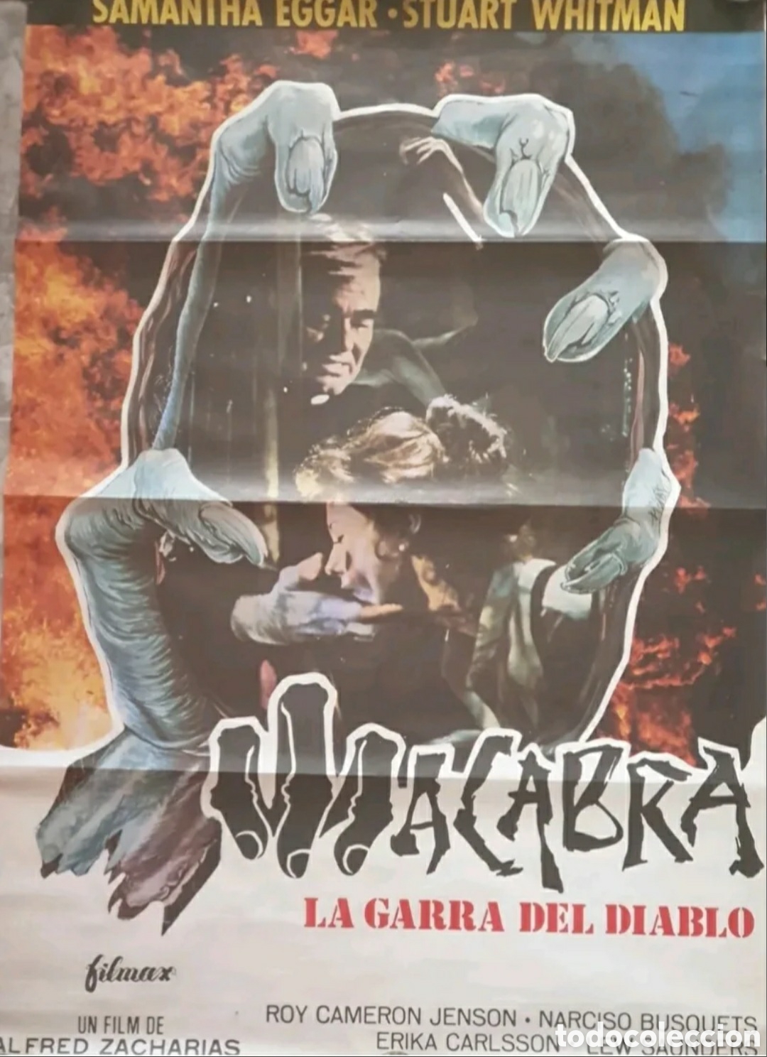 Cine: P&oacute;ster de Macabra, la garra del diablo. - Foto 1