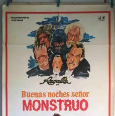 Cinema: ORIGINALES DE CINE: BUENAS NOCHES SEÑOR MONSTRUO (PAUL NASCHY, REGALIZ, MIGUEL ÁNGEL VALERO)