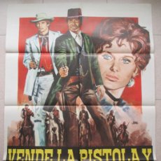 Cine: CARTEL CINE VENDE LA PISTOLA Y COMPRATE LA TUMBA GEORGE HILTON ERIKA BLANC JANO 1971 C2241