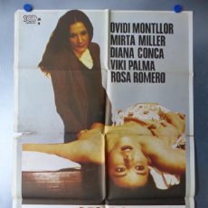 Cine: POSTER - SEXO SANGRIENTO, OVIDI MONTLLOR, MIRTA MILLER, AÑO 1981