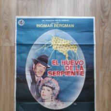 Cine: CARTEL CINE. EL HUEVO DE LA SERPIENTE. 1977
